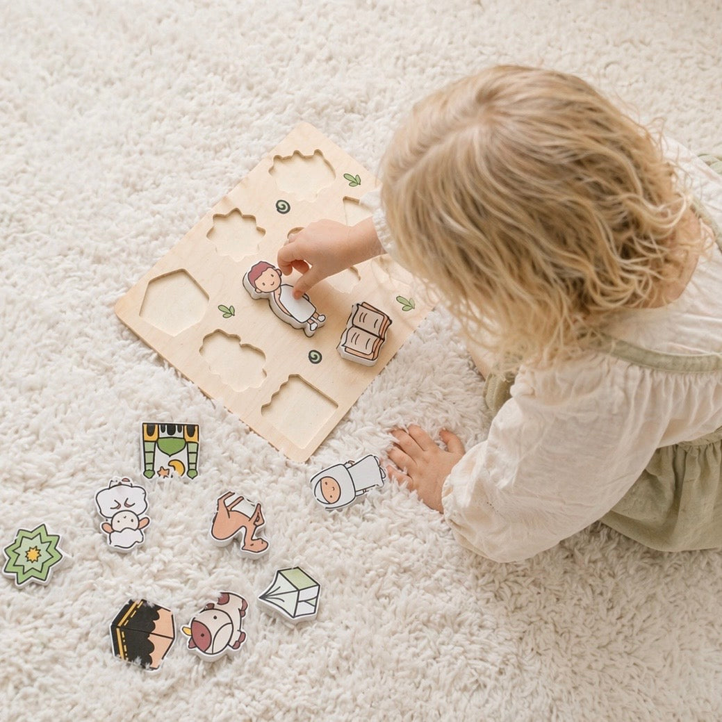 Lernpuzzle Mina